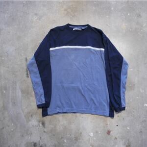 Vintage 2000s Point Zero Men’s XLLong Sleeve Shirt Blue Gray Heavyweight Skate